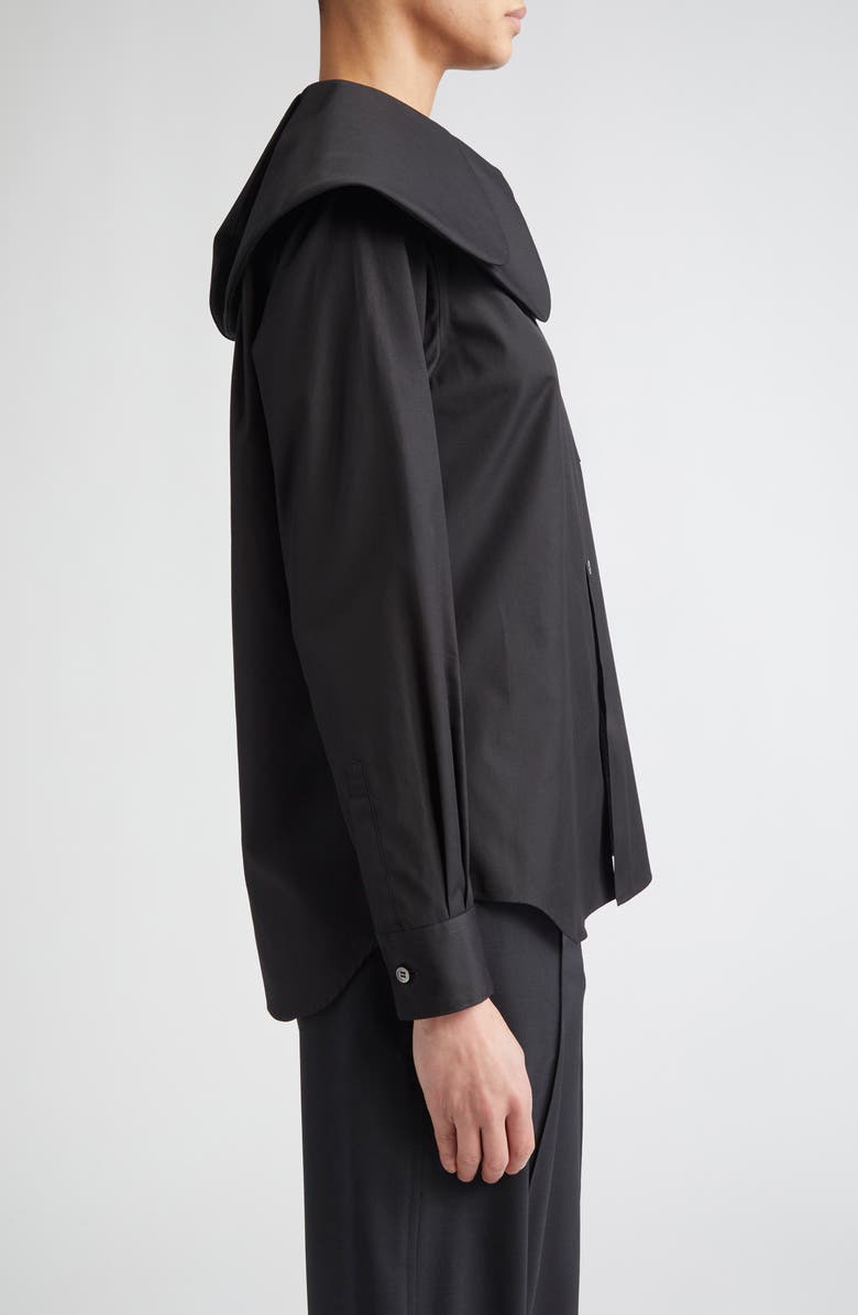 Comme des Garçons Comme des Garçons Cotton Broadcloth Button-Up Shirt, Alternate, color, 