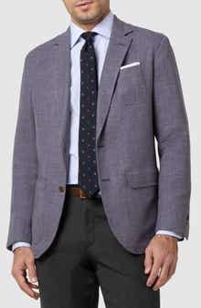 Sid Mashburn Ghost Melange Wool & Linen Blend Sport Coat