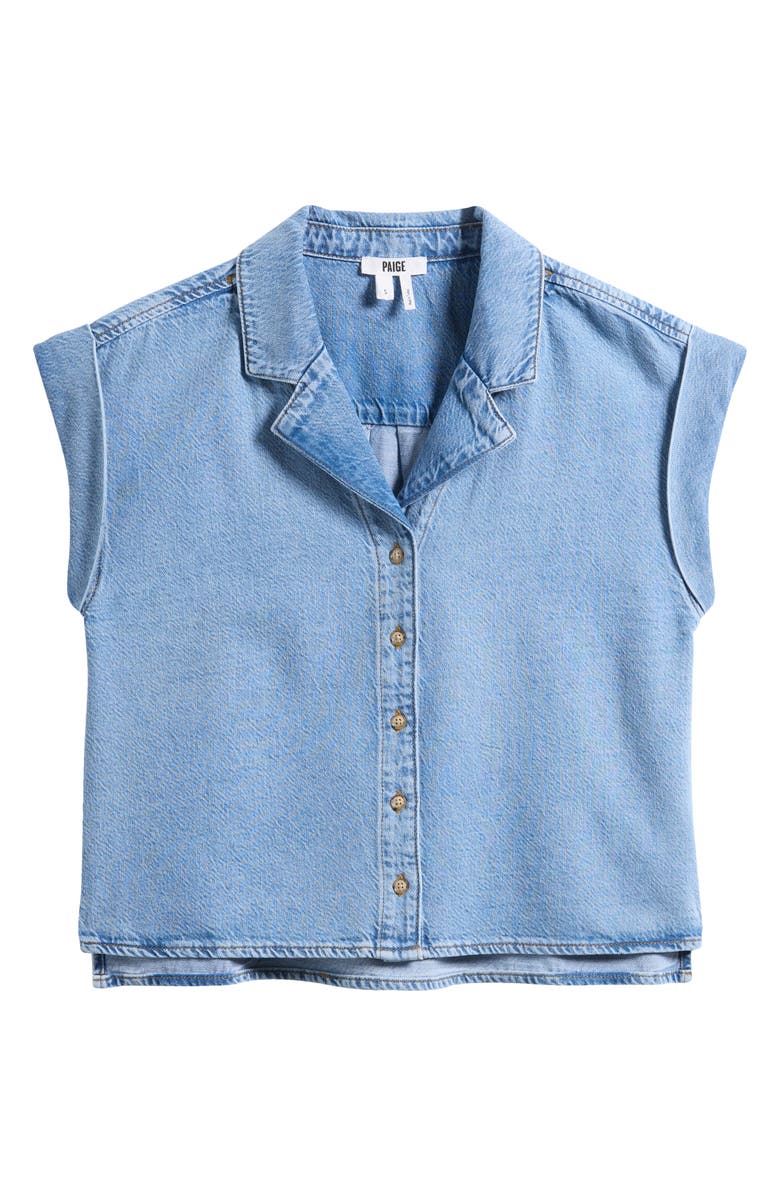 PAIGE Hadley Denim Button-Up Shirt, Alternate, color, Serenity