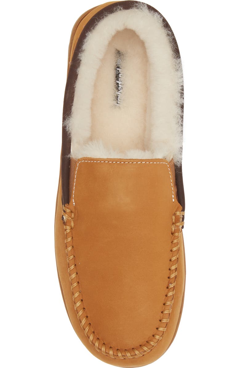 Timberland Mendon Peak Genuine Shearling Slipper, Alternate, color,