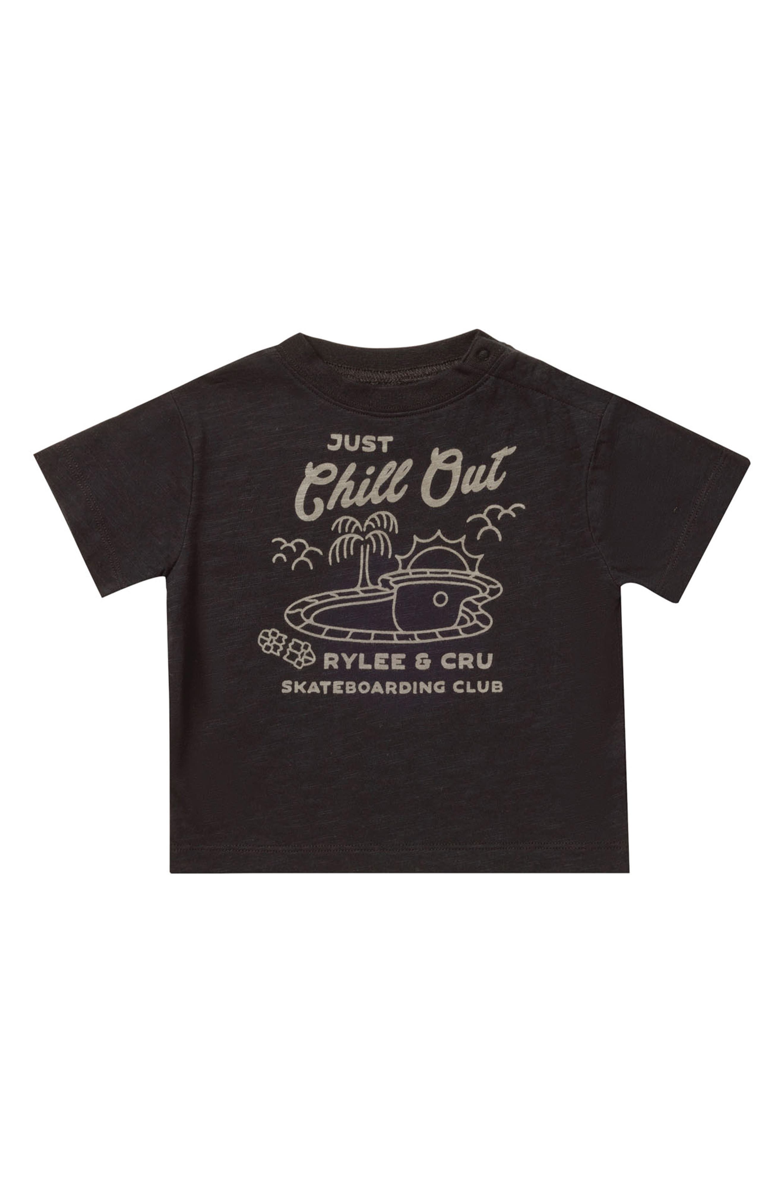 Rylee + Cru Relaxed Chill Out Graphic Print T-Shirt | Nordstromrack