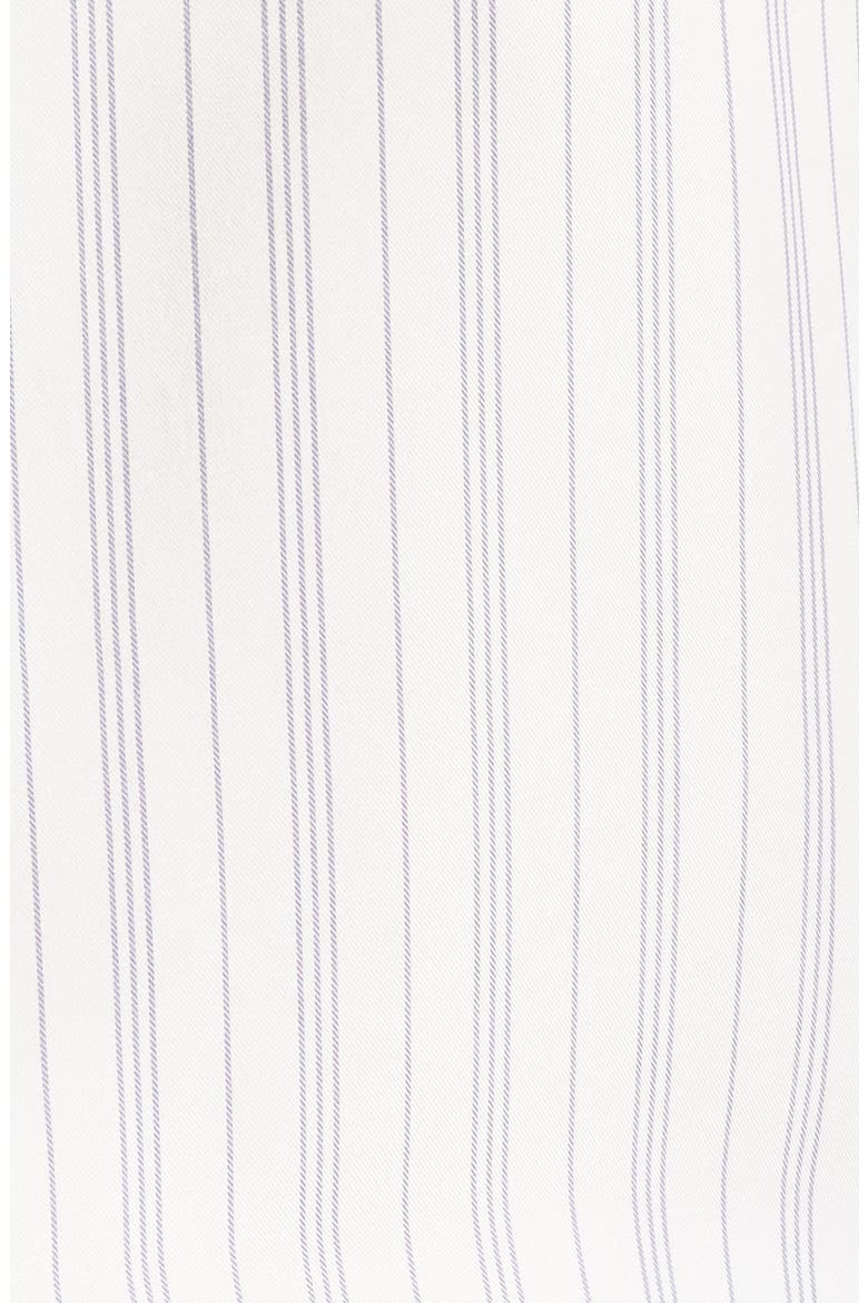 Femme Stripe Silk Button-Up Shirt, Alternate, color, CREAM MULTI