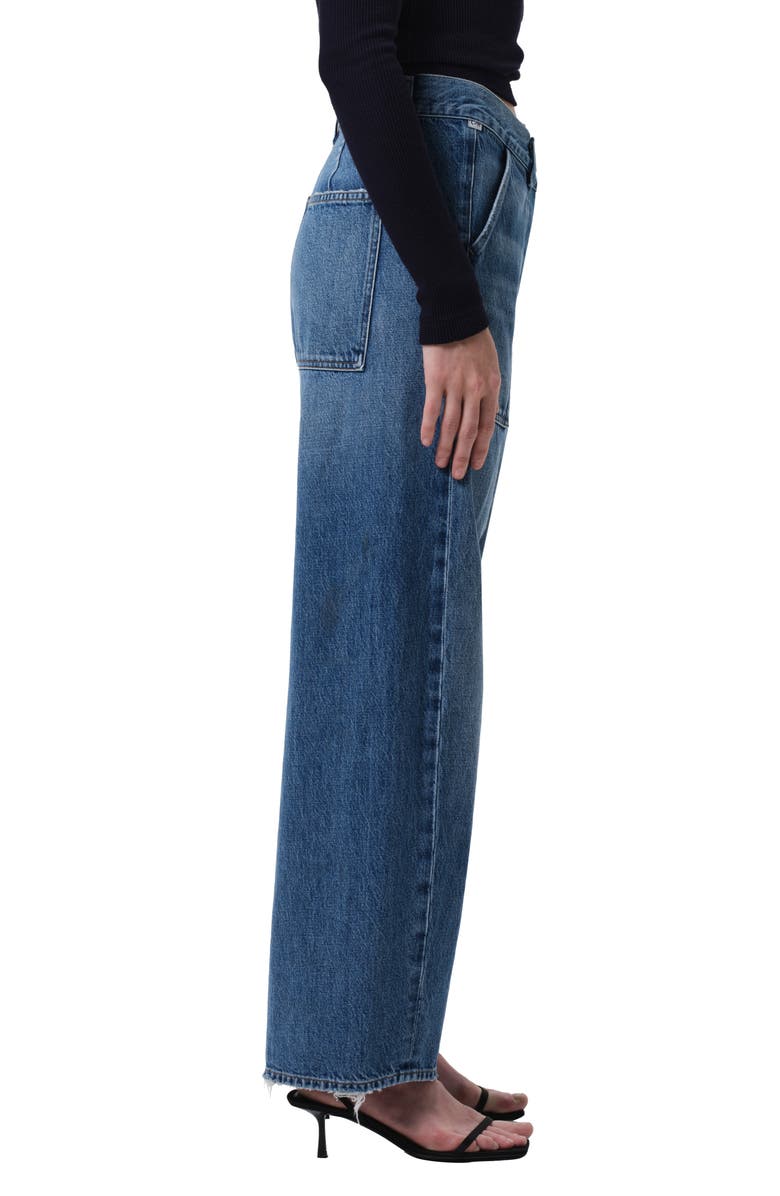 Citizens of Humanity Ines Utility Trouser Jeans, Alternate, color, Illa