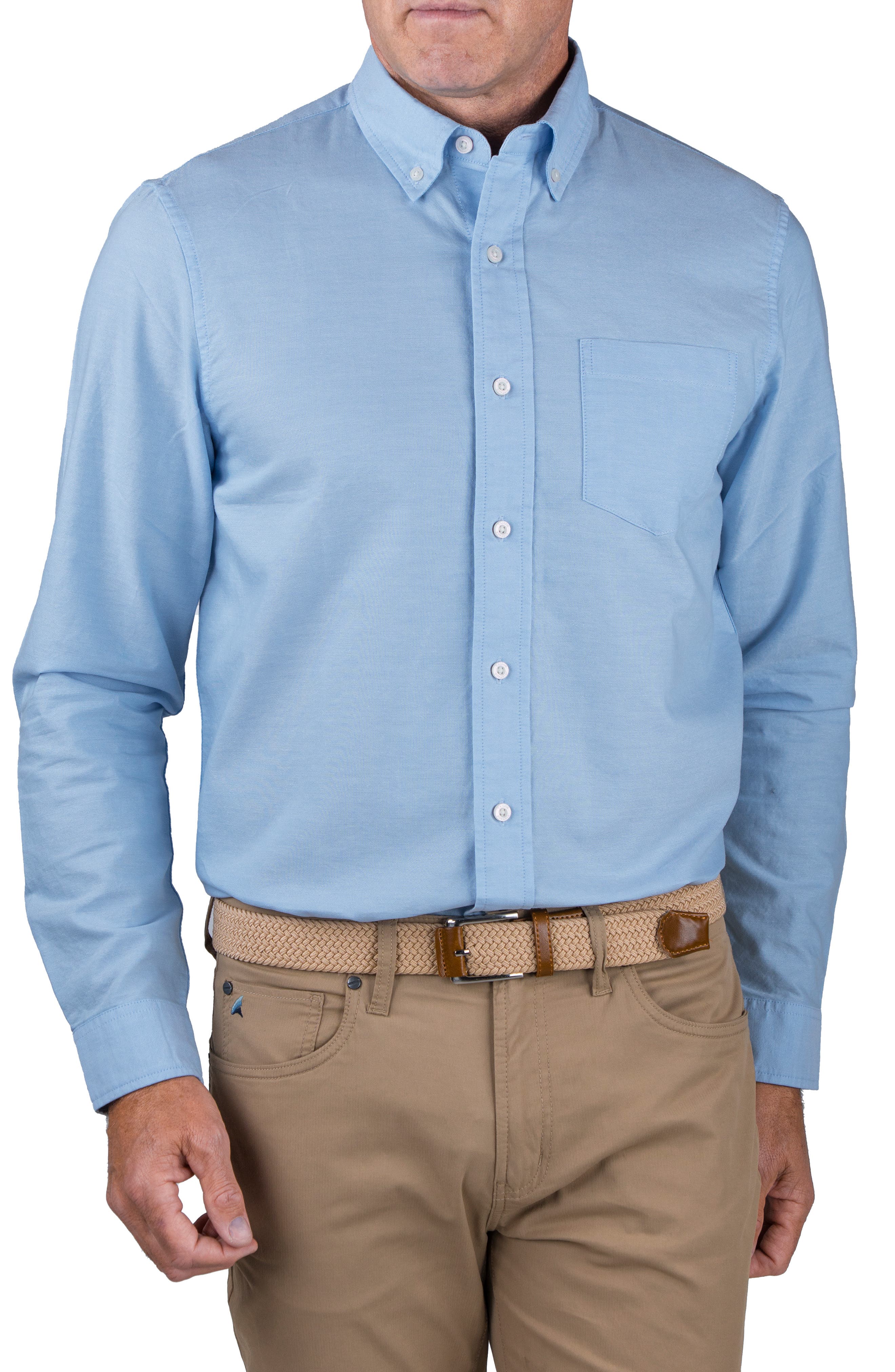 Classic Fit Cotton Oxford Button-Down Shirt
