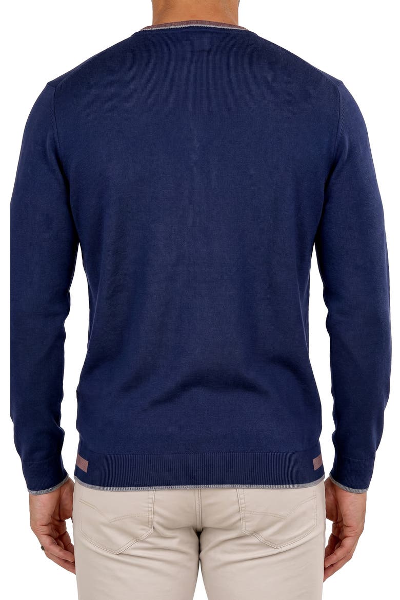 Unknownsixteen Crewneck Sweater, Alternate, color, BLUE