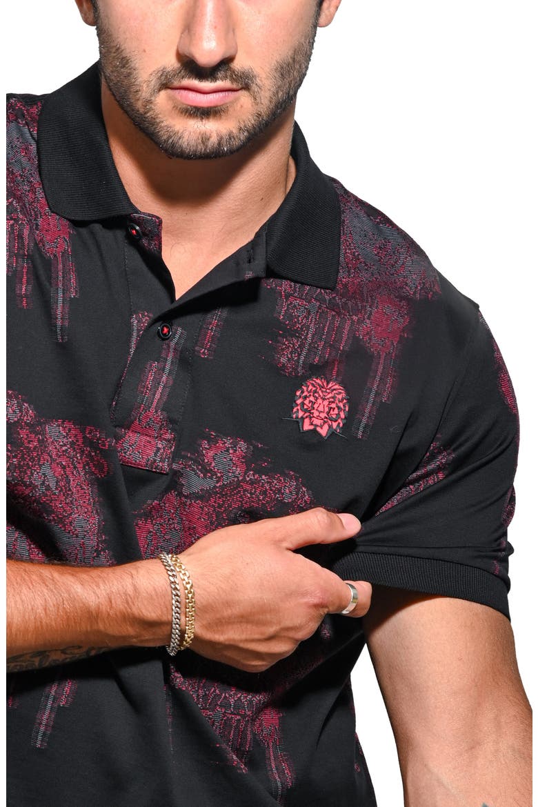 Mozart Triangle Polo, Alternate, color, RED
