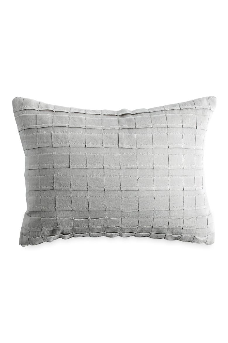 Appliqué Accent Pillow, Main, color, PLATINUM