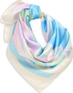 FRASIER STERLING Tide Pool Square Scarf