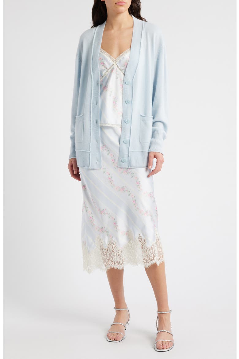 Applene Cashmere Cardigan, Main, color, SEAGLASS BLUE