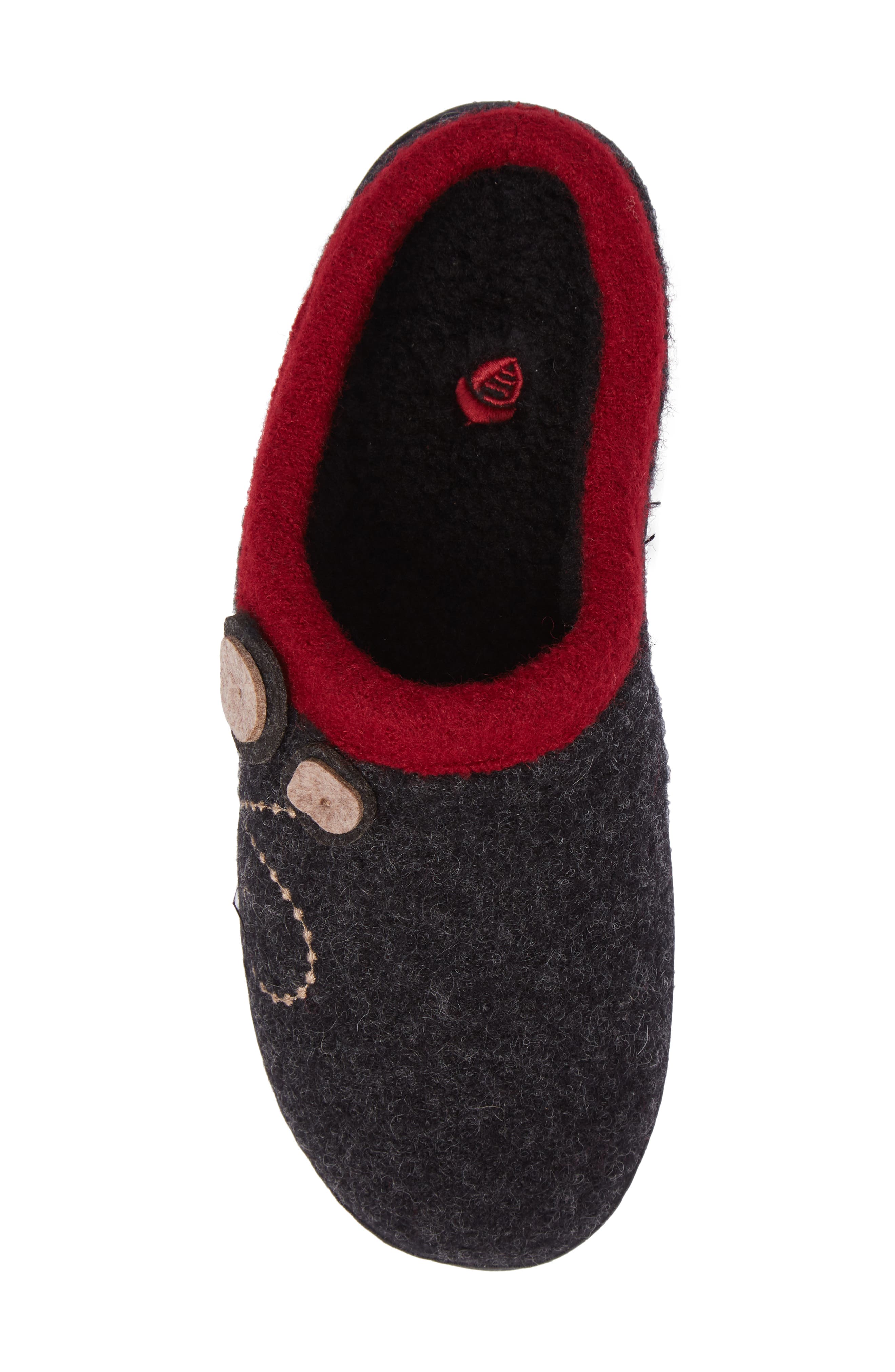 Acorn Dara Wool Blend Slipper, Alternate, color, 