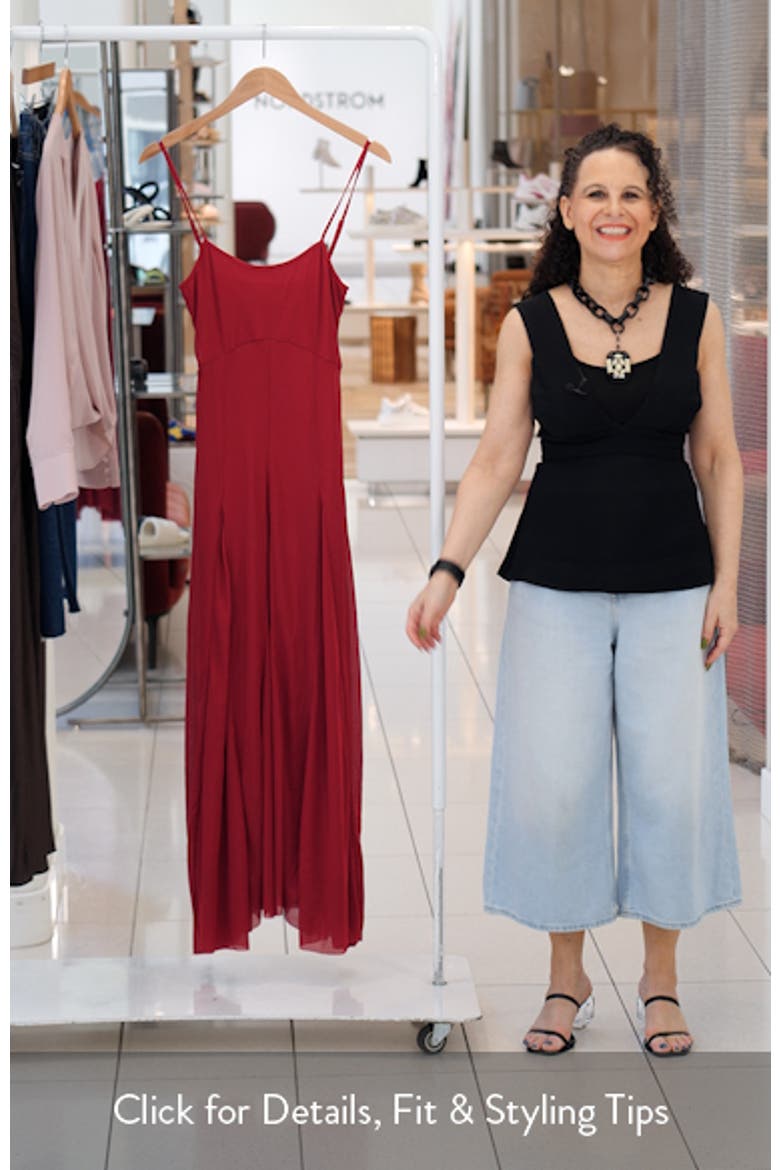 Janeira Pleated Maxi Dress video