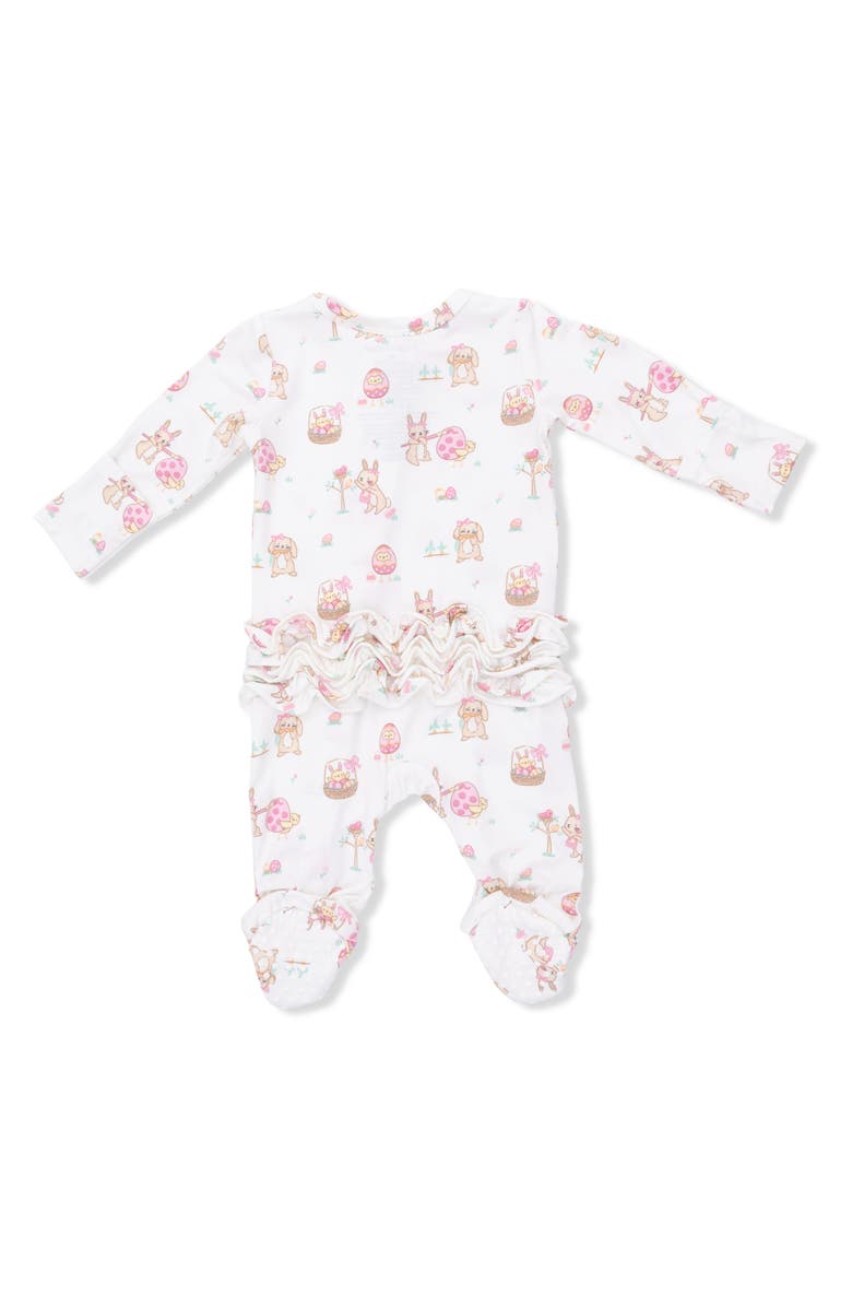 Angel Dear Easter Egg Hunt Footie, Alternate, color, Ivory