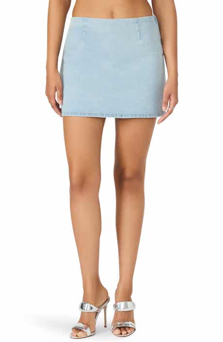 Steve Madden Cindi Denim Miniskirt