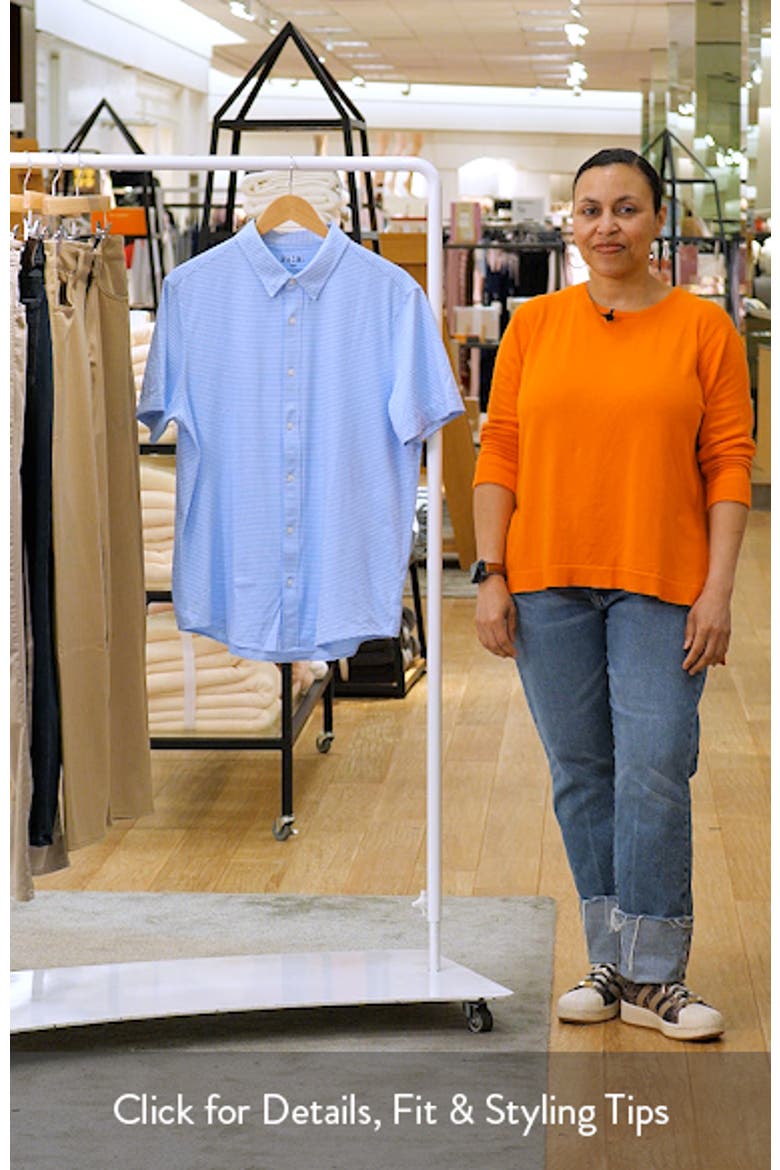 Commuter Short Sleeve Button-Up Shirt video