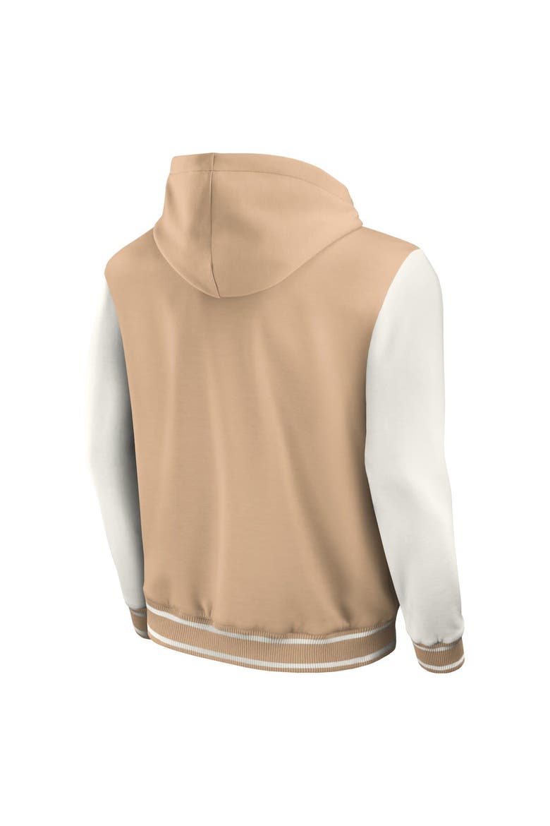Men's Darius Rucker Collection by Fanatics Khaki Boston Red Sox Tri-Blend Full-Snap Hoodie Baseball Jacket, Alternate, color, Khaki
