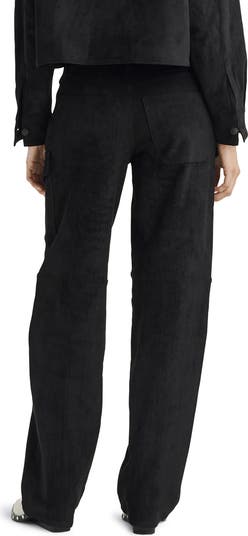 Nora Faux Suede Cargo Pants