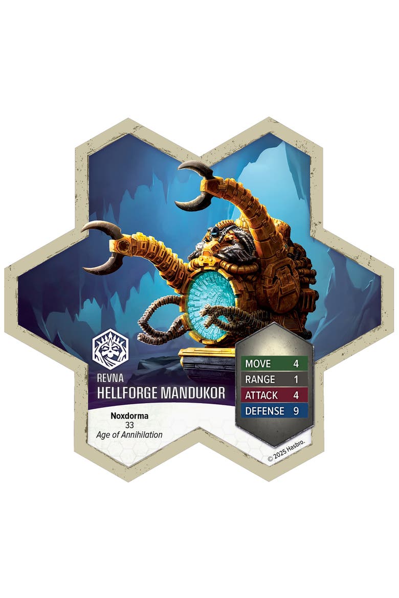 Heroscape Rising Tide, Hellforge Mandukor Army Expansion, Alternate, color, Multicolored