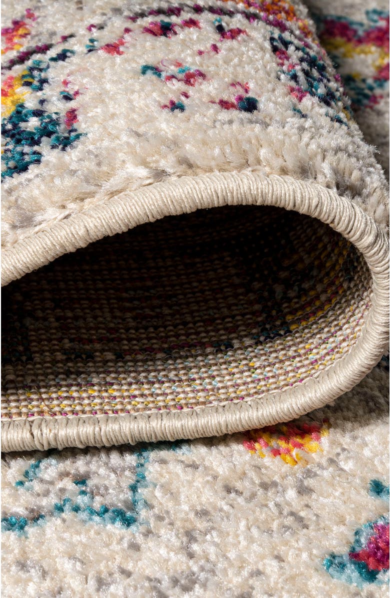 JONATHAN Y Modern Persian Boho Floral Area Rug, Alternate, color, Beige/Multi