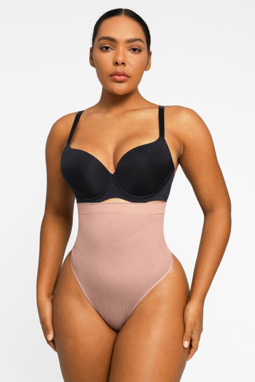 Shapellx Eco Contour Seamless Shaping Panty In Dark Skin