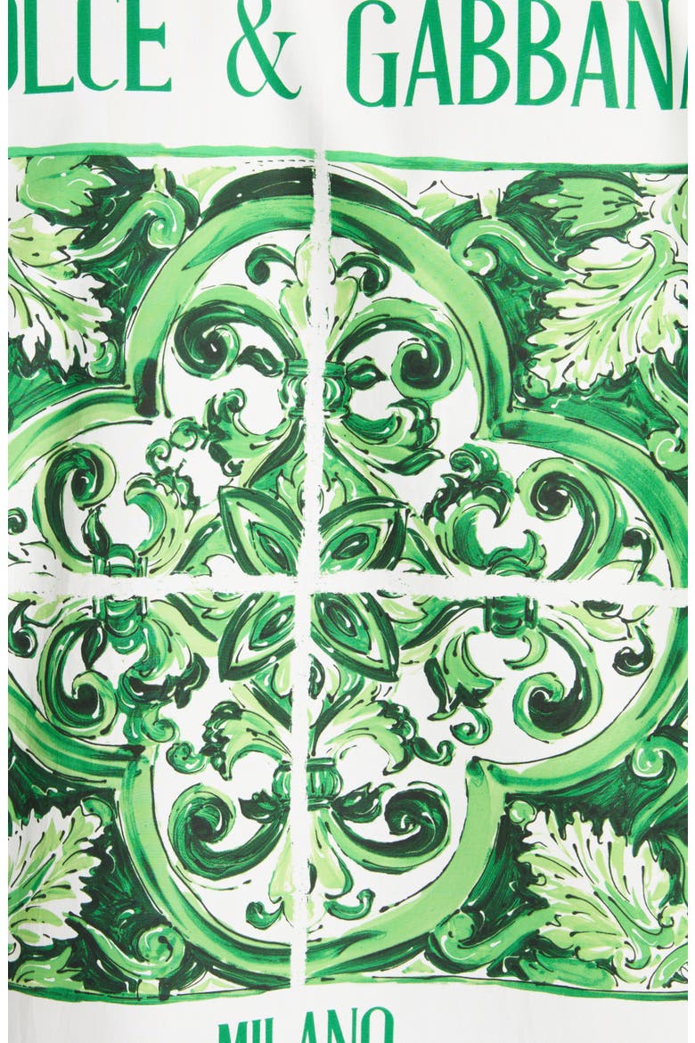 Majolica Cotton Camp Shirt, Alternate, color, MAIOLICA 1L VERDE