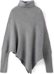 MANGO Asymmetric Turtleneck Sweater