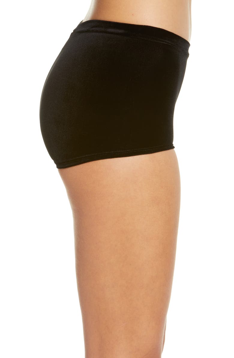 Commando Velvet High Waist Briefs, Alternate, color,