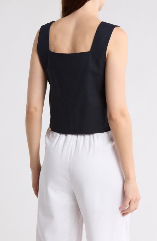 BLU PEPPER BLU PEPPER SQUARE NECK TANK