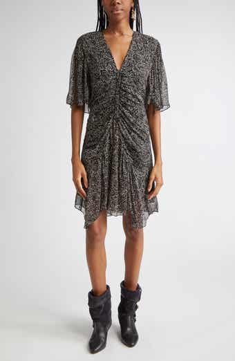 Vivienne Ruched Chiffon Dress