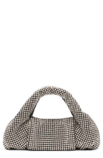 Stuart Weitzman The Moda Shine Mini Tote In Transparent