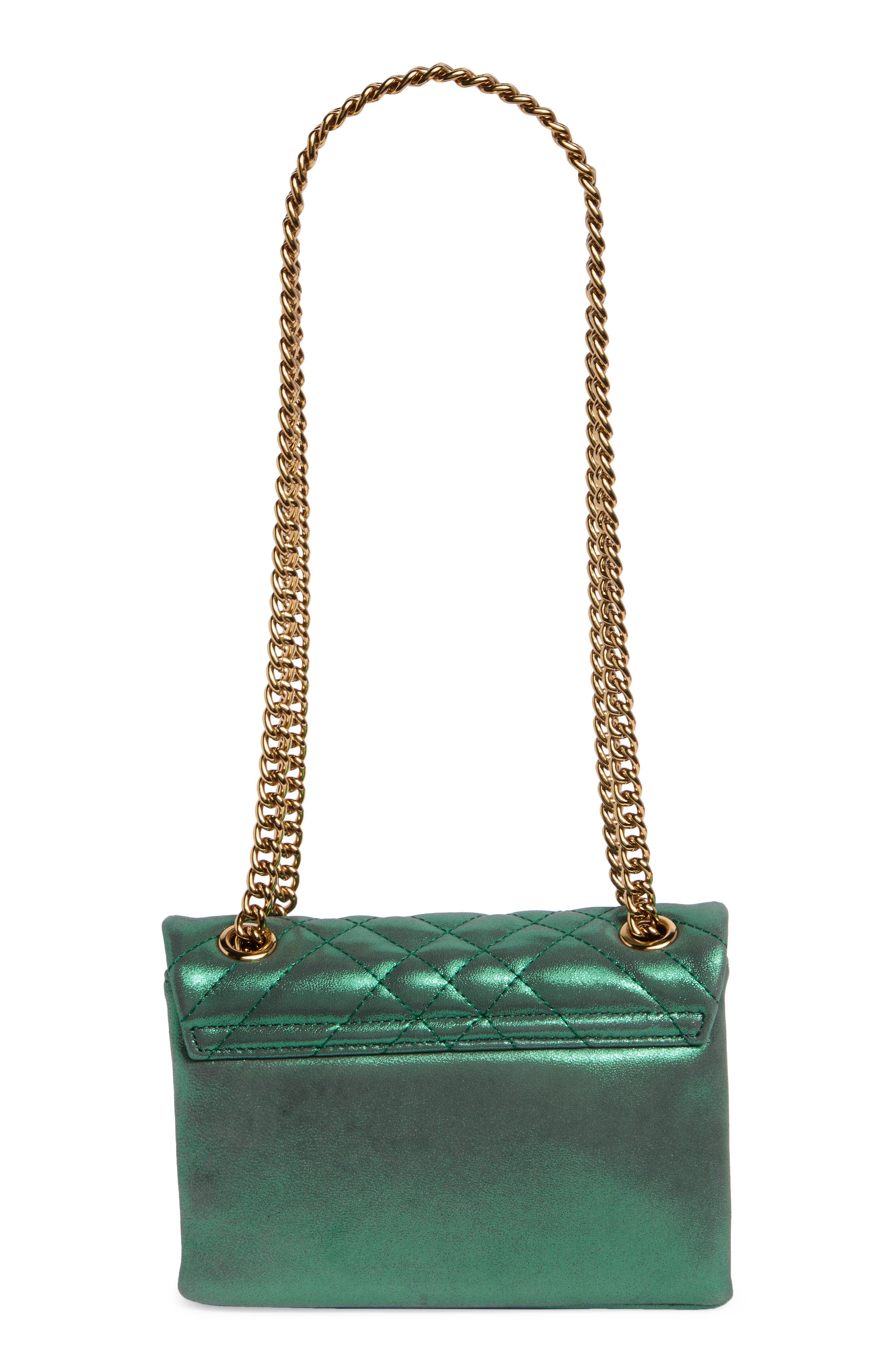 Kurt Geiger London Mini Brixton Bag, Alternate, color, Dark Green-Suede