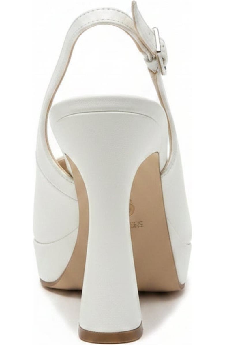 Forever & Always Shoes Corin Pointed Toe Slingback Wedding Platform Pump, Alternate, color, Ivory