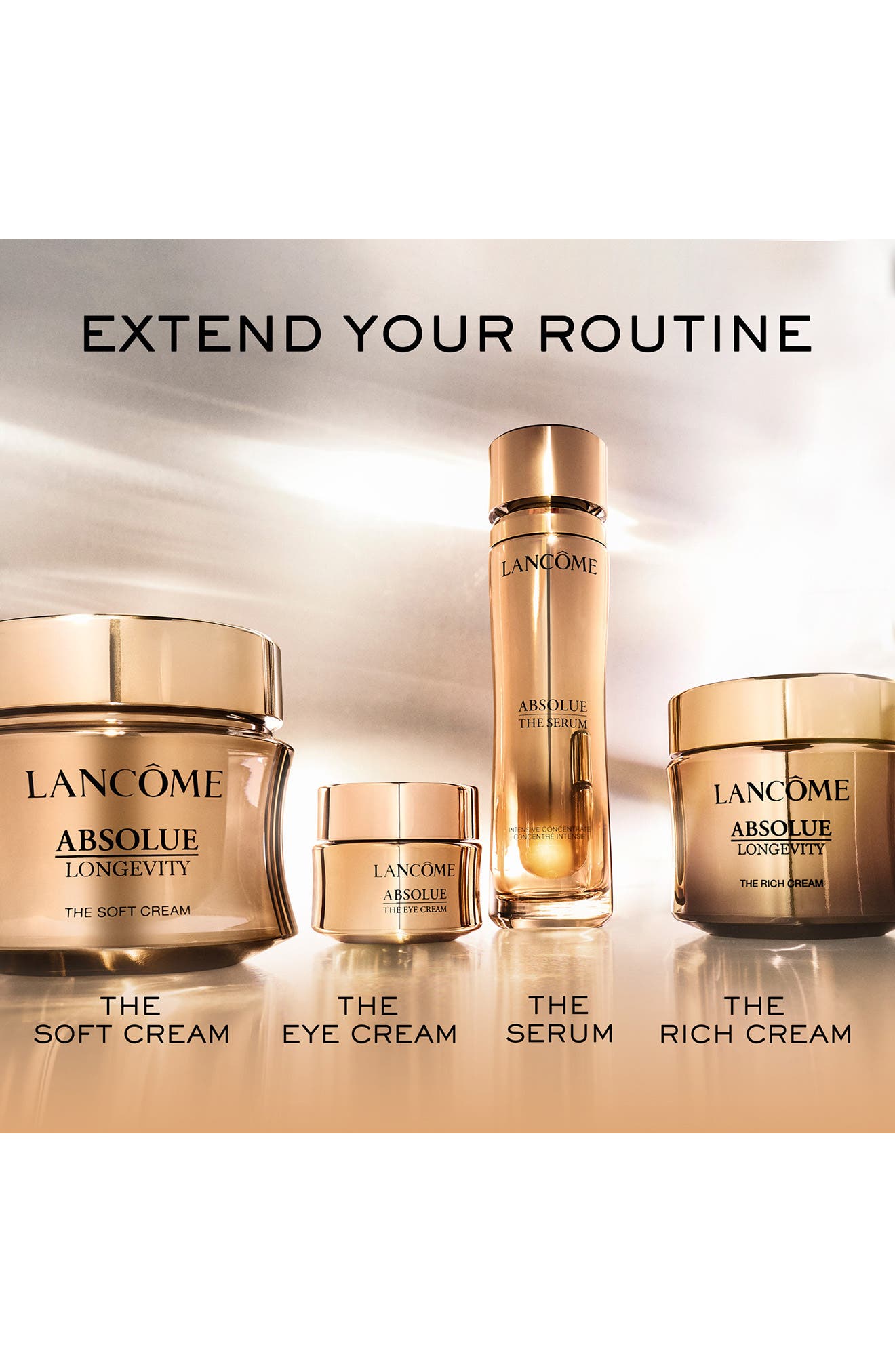 LANCOME ABSOLUE フェイスクリーム 4種　計25枚 Absolue Revitalizing & Brightening Rich Cream Facial Moisturizer