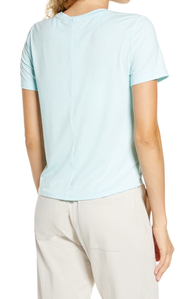 Zella Peaceful Twist T-Shirt, Alternate, color, 