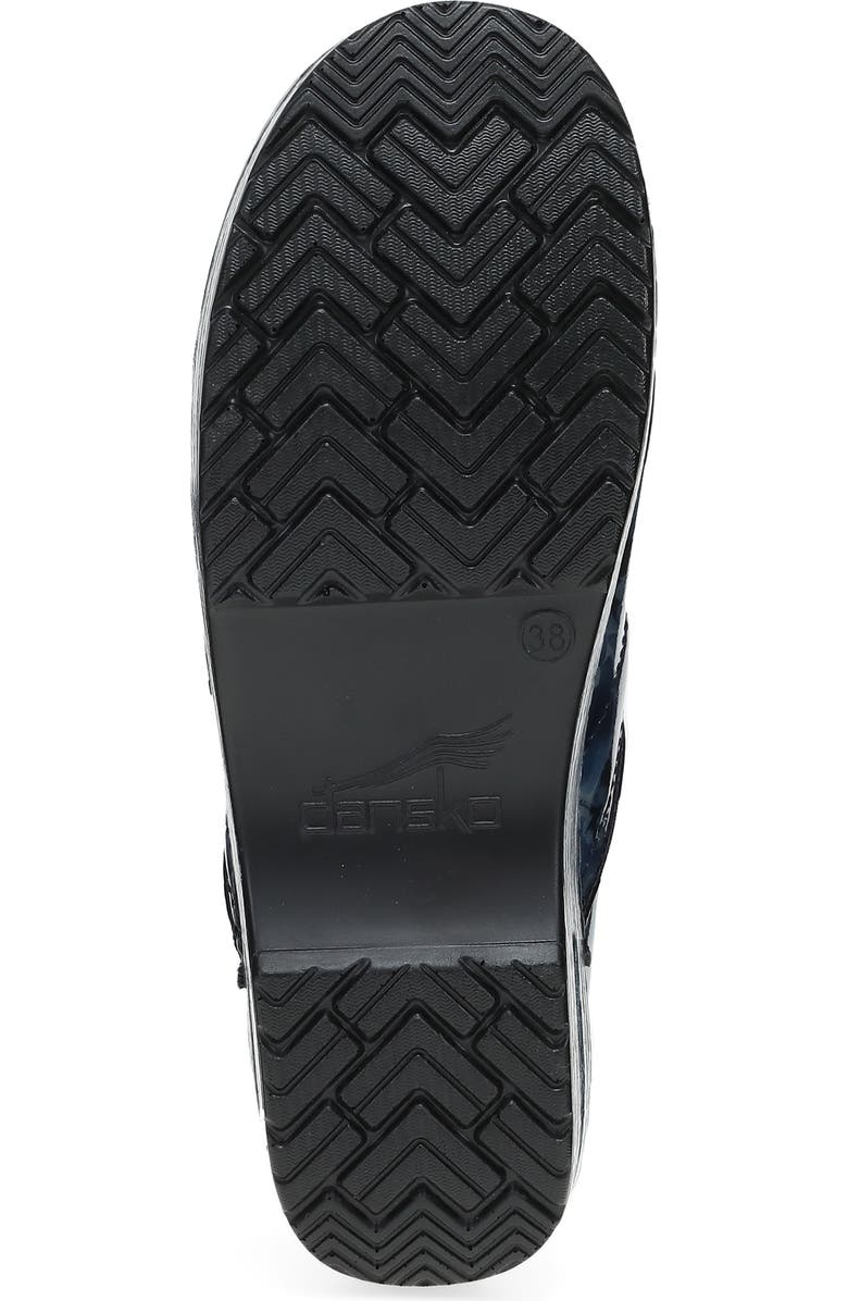 Dansko Professional Clog, Alternate, color, Blue Vine Patent
