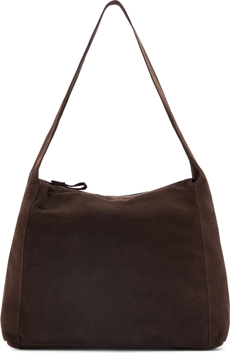 MANGO Suede Hobo Bag, Main, color,