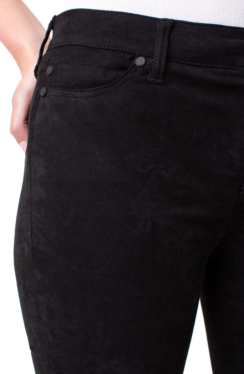 Liverpool Los Angeles Liverpool Abby Faux Suede Ankle Pants, Alternate, color,
