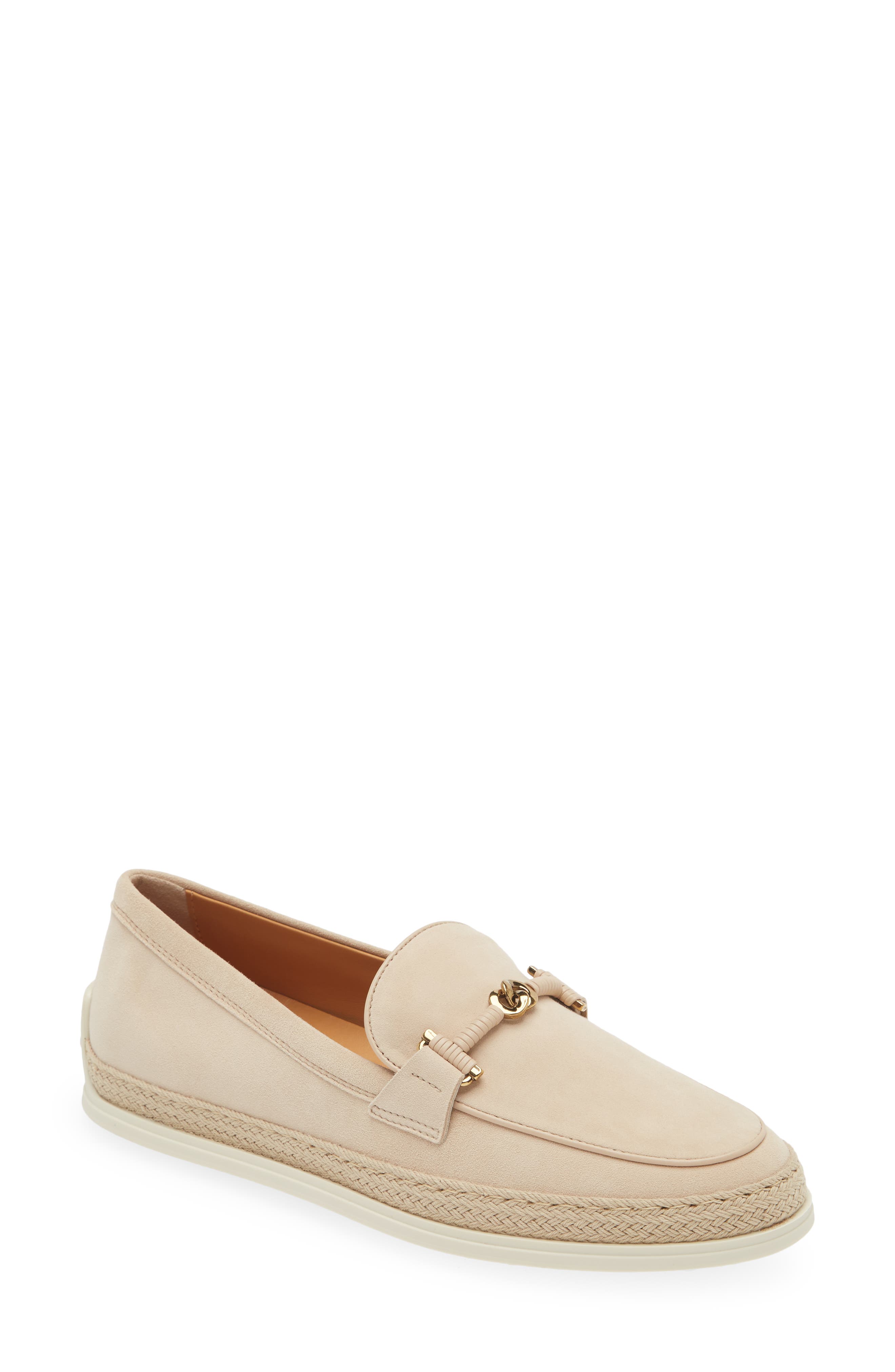 Tod's Chain Loafer, Main, color, Naturale