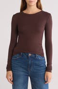 Abound Long Sleeve Rib Knit T-Shirt