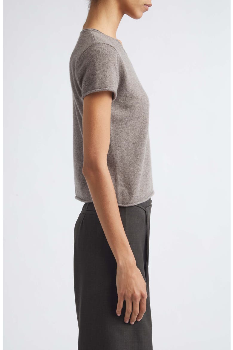Merino Wool & Cashmere Baby Tee, Alternate, color, VAPOR