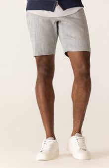 Oasis 8.5-Inch Linen Blend Bermuda Shorts