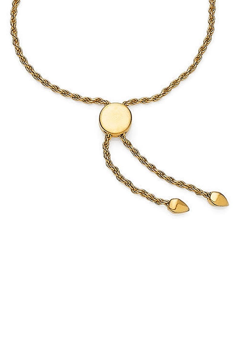 Monica Vinader Linear Friendship Chain Bracelet, Alternate, color, Yellow Gold