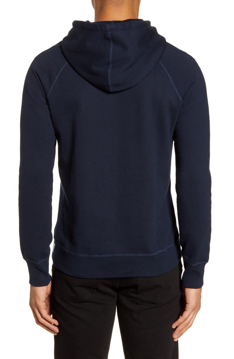 Reigning Champ Gym Logo Hooded Sweatshirt, Alternate, color, 