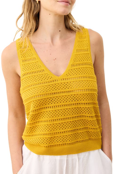 Finley Open Stitch Sweater Tank