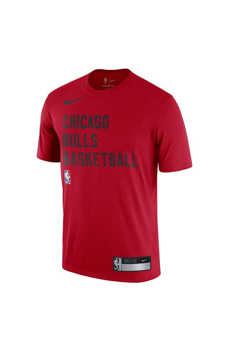 Nike Men's Nike Red Chicago Bulls 2023/24 Sideline Legend Performance Practice T-Shirt, Alternate, color, Red
