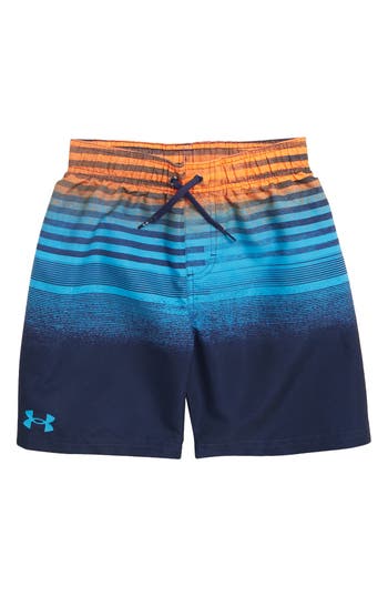 Under Armour Big Boys Blender Stripe Volley Shorts