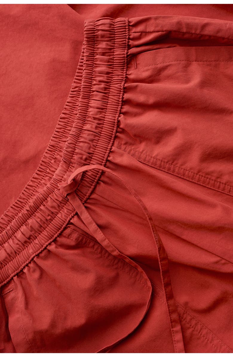 Seasalt Cornwall Sholl Drawstring Tapered Organic Cotton Twill Pants, Alternate, color, Masala
