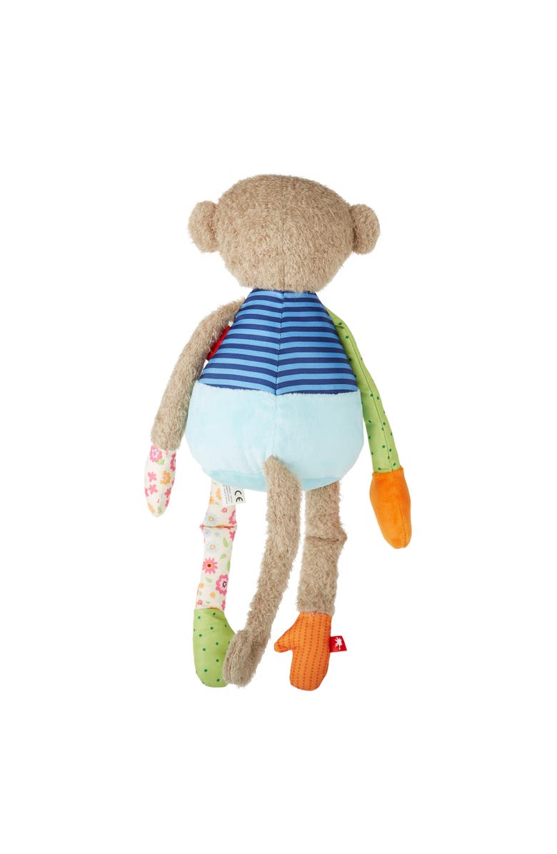 sigikid Patchwork Monkey Plush Toy, Alternate, color, Multicolored