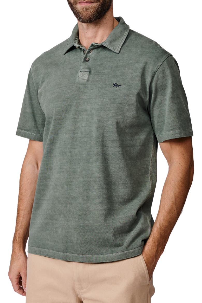 Arkwright Heavyweight Jersey Polo Shirt, Alternate, color, Khaki