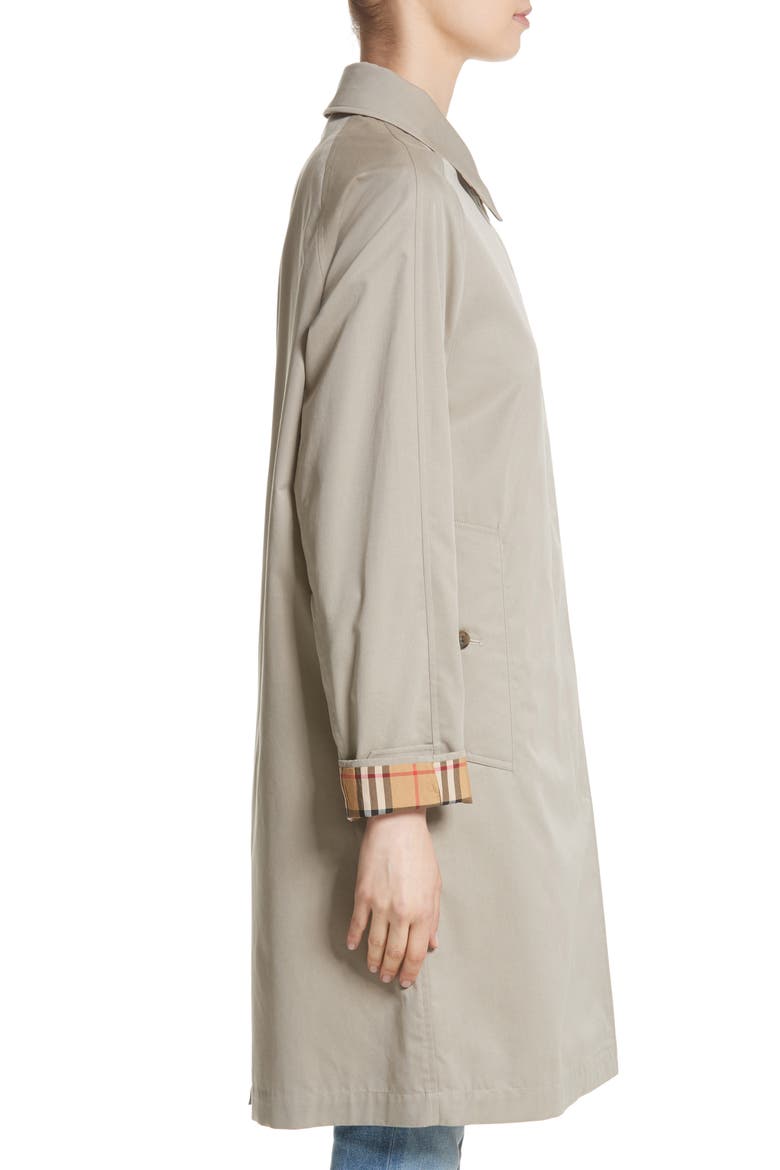 Camden Cotton Car Coat, Alternate, color, SANDSTONE