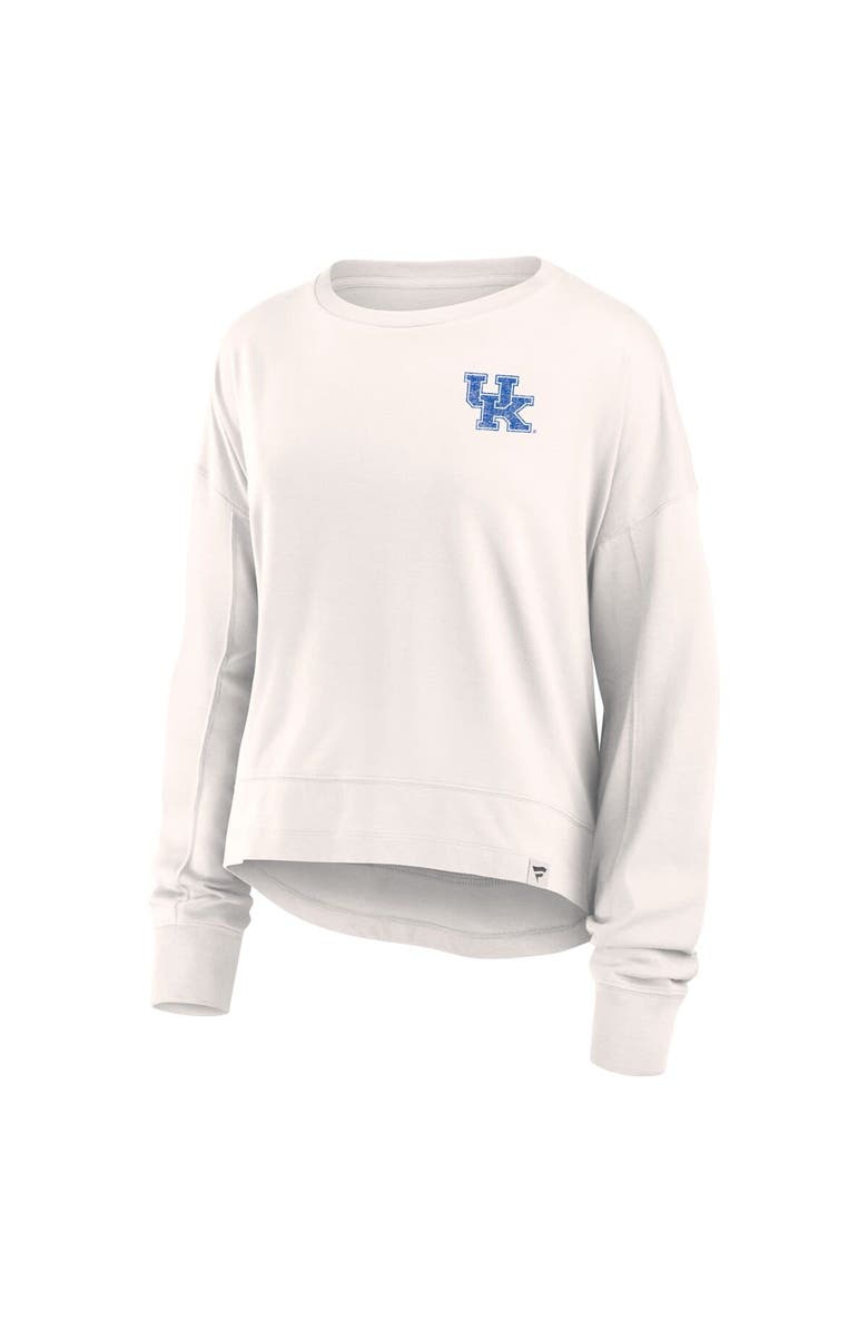 FANATICS Women's Fanatics Branded White Kentucky Wildcats Kickoff Full Back Long Sleeve T-Shirt, Alternate, color, White